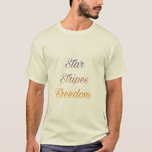 「スターストライプズ・フリーダム Tシャツ (正面)