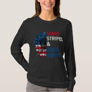 スターストライプズEqual Rights Of July Women's Rig Tシャツ