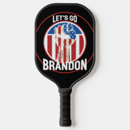 スターストライプズFist Let's Go Brandon ピックルボールラケット