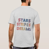 スターストライプドリームズTシャツ Tシャツ (裏面)