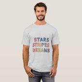 スターストライプドリームズTシャツ Tシャツ (正面フル)