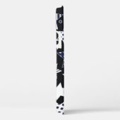 スタースパットをスタイル化したシームレスなパターン背景 Case-Mate iPhoneケース (裏面 / 右)