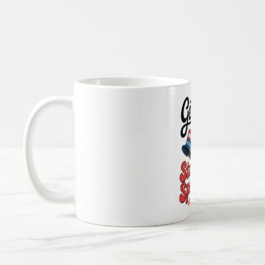スタースパングルハンマースカル コーヒーマグカップ (左)