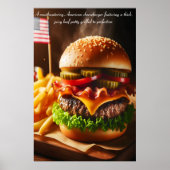 スタースパングルバーガーSensition 24x36 ポスター (正面)