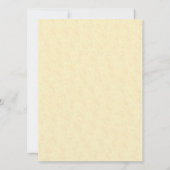 スタースワール21歳の誕生日パーティの招待状、ピンク 招待状 (裏面)