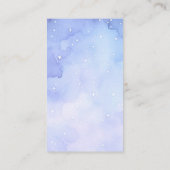 スターズおむつラッフルベビーシャワーチケット エンクロージャーカード (裏面)