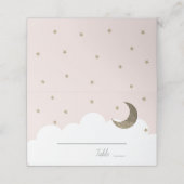 スターズアンドクレセントムーンピンクガール プレイスカード (外部開封)