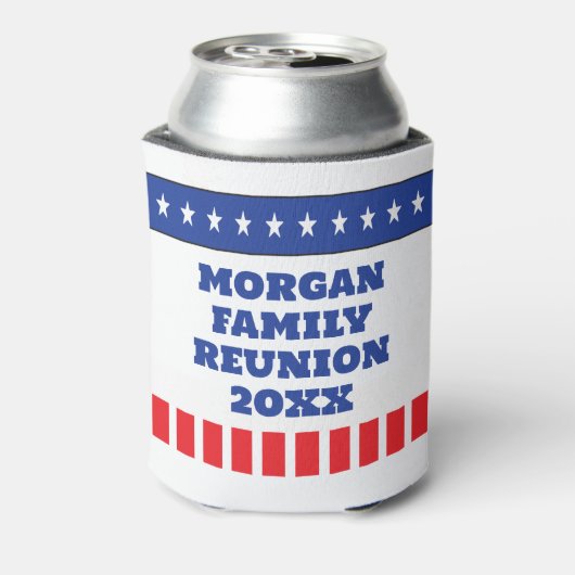 スターズアンドストライプファミリー懇親会 缶クーラー (缶裏面)