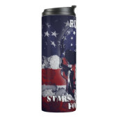 スターズアンドストライプフォーエバースカル タンブラー (回転左)