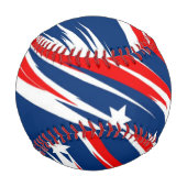 スターズアンドストライプベースボール 野球ボール (裏面)