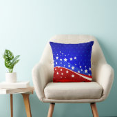 スターズアンドストライプ愛国的デザイン クッション (椅子)
