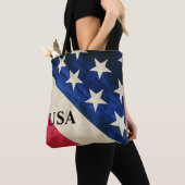 スターズアンドストリップトートバッグ トートバッグ (クローズアップ)
