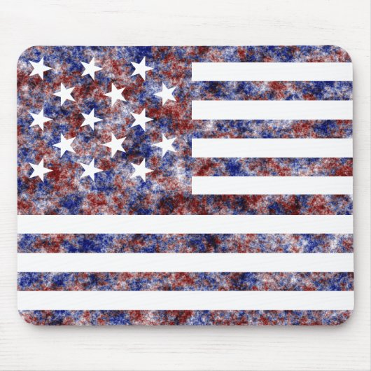 スターズアンドストリップマウスパッド マウスパッド (正面)