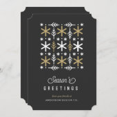 スターズアンドトウィグズ企業のホリデー 招待状 (正面/裏面)