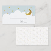 スターズアンドムーンベビーブルーボーイ プレイスカード (正面/裏面)