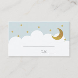 スターズアンドムーンベビーブルーボーイ プレイスカード