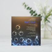 スターズアンドライトズバーバルミツワー招待状 招待状 (スタンド正面)