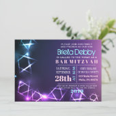 スターズアンドライトバーバルミツワー招待状 招待状 (スタンド正面)