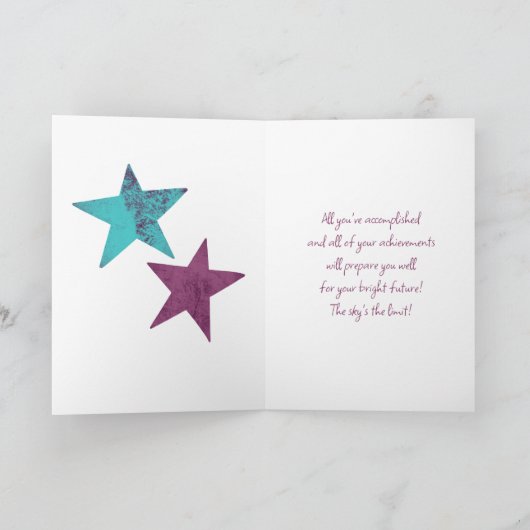 スターズオフィッシュ勇気付けられる カード (内部)