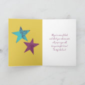 スターズオフィッシュ勇気付けられる カード (内部)