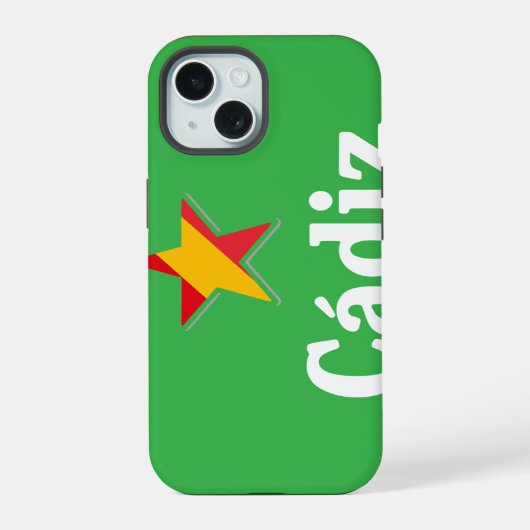 スターズオブスペイン – カディス iPhone 15ケース (裏面)