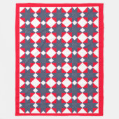 スターズオブホープAmericanaシャワーフリースブランケット フリースブランケット (正面)