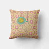 スターズオンピンクとオーナメントホリディピロー クッション (裏面)