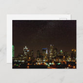 スターズオーバーダラス，テキサス州 ポストカード (正面/裏面)