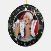 スターズカスタムフォトオーナメント セラミックオーナメント (左)