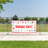 スターズカラフルガレージセールのバナー 横断幕 (インサイチュ)