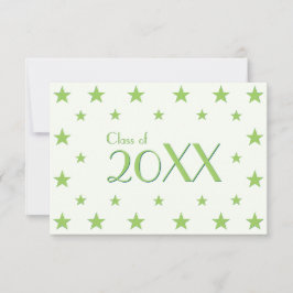 スターズキッズカスタム卒業式パーティー招待状カード 招待状