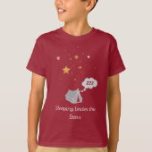 スターズキッドの基本Tシャツの下で眠る Tシャツ (正面)