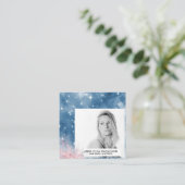 *~*スターズシックヘア人気があるモデル女優フォト スクエア名刺 (スタンド正面)