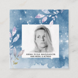 *~*スターズシック人気があるヘアモデル女優PHOTO スクエア名刺