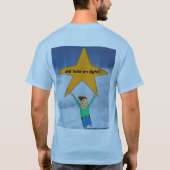 スターズシャツを手に入れる Tシャツ (裏面)