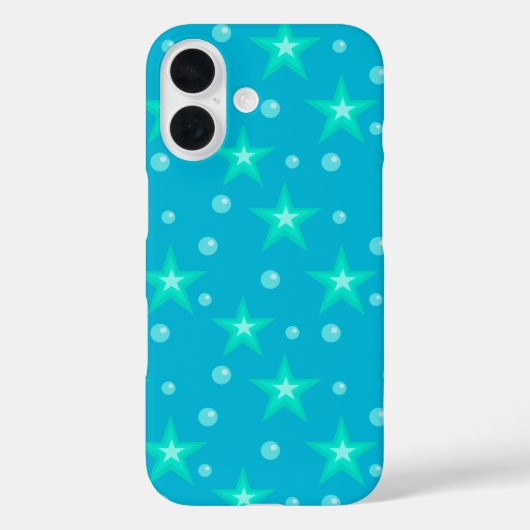 スターズスターリーバブルブルーマーメイド航海のファンタジー Case-Mate iPhoneケース (裏面)