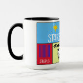 スターズストライプモーレスアメリカンキャンプ マグカップ (左)