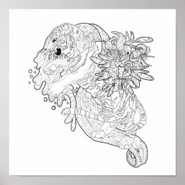 スターズタイガーのカラーリングページの運命 ポスター