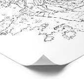 スターズタイガーの色のページのポスター ポスター (角)