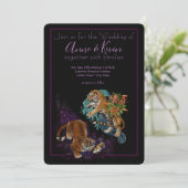 スターズタイガーアート結婚式招待状 招待状 (スタンド正面)