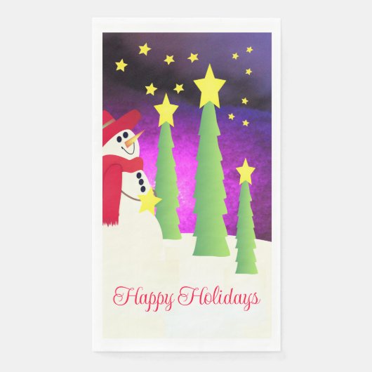 スターズツリーズと雪だるま (正面)