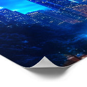 スターズドリームシティスケープ感動的引用文ポスター ポスター (角)