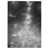 スターズナイトスカイミッドナイトグレーミルキーウェイ クリップボード (裏面)