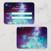 スターズナイトスカイミッドナイトネオンライト 予約カード (正面/裏面)