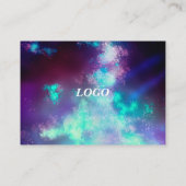 スターズナイトスカイミッドナイトネオンライト 名刺 (裏面)