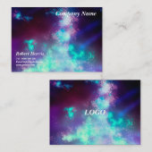 スターズナイトスカイミッドナイトネオンライト 名刺 (正面/裏面)