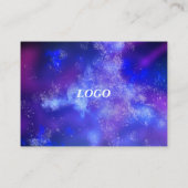スターズナイトスカイミッドナイトピンクフレア 名刺 (裏面)
