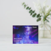 スターズナイトスカイミッドナイトピンクフレア 名刺 (スタンド正面)