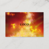 スターズナイトスカイミッドナイトフレーム 名刺 (裏面)