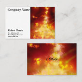 スターズナイトスカイミッドナイトフレーム 名刺 (正面/裏面)